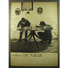 1961 Dunbar Today-and-Tomorrow Collection Oval Dining Table Advertisement