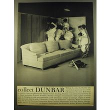 1961 Dunbar Today-and-Tomorrow Collection Sofa Advertisement