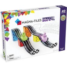 MAGNA-TILES Downhill Duo 40-Piece Magnetic Construction Set, the Original Magnet
