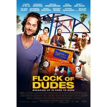 Flock of Dudes (2016)_0 Movie Film Poster Canvas iconic design