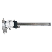 Mitutoyo 505-744 - 6" Dial Calipers .2/Rev .001 Grads OD Carbide