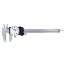 Mitutoyo 505-740J - 6" Dial Calipers .2/Rev .001 Grad. White Face