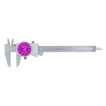Mitutoyo 505-742-52J - 6" Dial Calipers .1/Rev .001 Grad. Purple Face