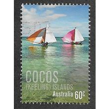 CKI 2011 60c 'BOATS' FINE USED (EBID71-075)
