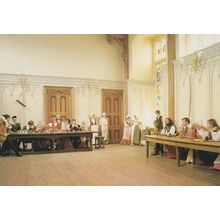 Kentwell Hall Long Melford Suffolk Tudor House Servant Dinner Table Postcard