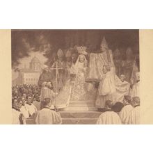Hanswijk Lieve Vrouw Van Our Lady Of Victorian 1876 Mechelen Religious Postcard