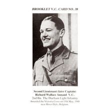 Captain Richard Annand Durham Light Infantry WW2 Victoria Cross Postcard