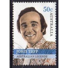 Australia 2007 Australian Legends of the Turf - John Tapp 50c Sheet Used