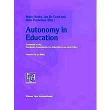 Yearbook of the European Association for Education Law and Policy: Autonomy in E