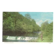 LATHKILL DALE, DERBYSHIRE. unused vintage postcard by Dennis /