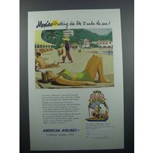 1951 American Airlines Ad - Mexico Nothing Else Like It