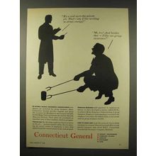 1956 Connecticut General Ad - Working in Atomic Energy
