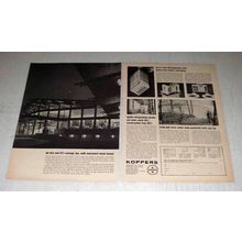 1964 Koppers Ad - Dylite Foam, Unit Structures