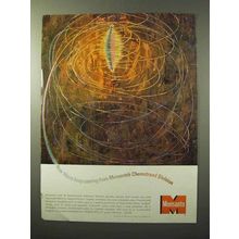 1964 Monsanto Chemstrand Division Ad - New Fibers