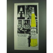 1969 Galliano Liqueur Ad - Fond of Things Italiano?