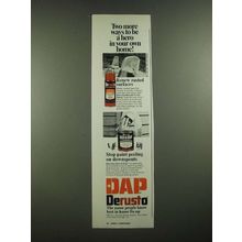 1976 Dap Derusto and Galv-a-Grip Ad - Two More Ways to be a Hero