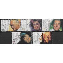 GER 2000 (SET) 'RELIEF FUNDS - ACTORS' (5v) FINE USED (EBID59-446)