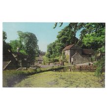 TISSINGTON, DERBYSHIRE unused vintage postcard Colourmaster =