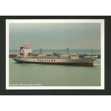 Merchant Ship Postcard Seatrade MS Discovery Bay at Dover