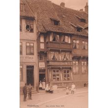 Hildesheim Das Schiefe Haus Crooked House 1631 German Postcard