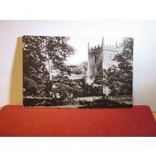 PARISH CHURCH, MILTON. WILTSHIRE used antique postcard RP 1912 pm =