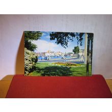 THE HARBOUR, WEYMOUTH, DORSET. used vintage postcard by E T W Dennis 1966 pm =