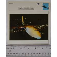 Hughes H-4 Hercules - USA - Seaplane - Collectors Club Card