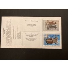 ICOLLECTZONE US RW50 1985 Wisconsin License with Stamp (A100)