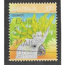 AUS 1986 37c 'AUSTRALIAN WILDLIFE -COCKATOO (1ST SERIES)' FINE USED (EBID60-002)