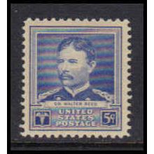 877 5c Dr. Walter Reed Fine MNH KA3539