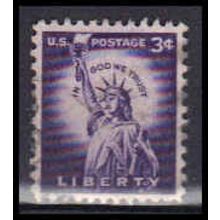 Used 1035 3c Statue of Liberty Very Fine KA5747