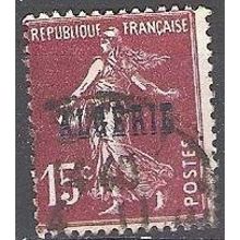Algérie 1925 Michel 26 O Cote (2005) 1.00 € Semeuse Cachet rond