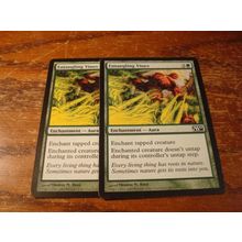 Magic The Gathering, MTG, 2-Cards, 1993-2009, ENTANGLING VINES, nm