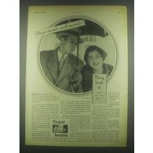 1931 Nujol Treatment Ad - Clean Inside