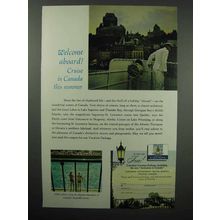 1961 Canada Tourism Ad - Welcome Aboard!