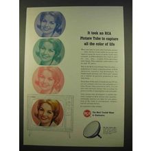 1963 RCA Color Picture Tube Ad - Capture Color of Life