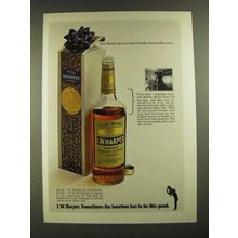 1970 I.W. Harper Bourbon Ad - Extra Holiday Bonus this Year