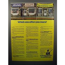 1976 Continental Insurance Ad - Which One Offers More?