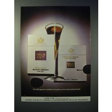 1976 Silk Cut Cigarette Ad - The Mild Cigarette