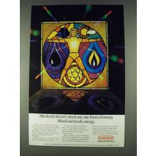 1978 Conoco Oil Ad - Mankind Needs Energy