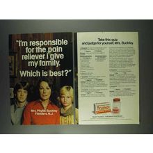 1978 Tylenol Medicine Ad - I'm Responsible For