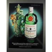 1982 Tanqueray Gin Ad - Why Go Around World to Find