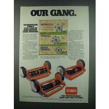 1984 Toro Reelmaster Gang Mowers Ad - Our Gang