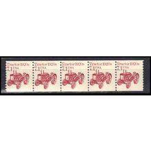 2127 7.1c Tractor Fine MNH Dry Gum PNC 1/5 X0658