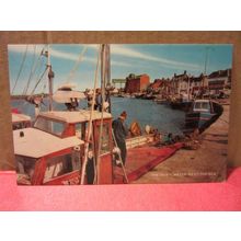 THE QUAY, WELLS-NEXT-THE-SEA, NORFOLK. unused postcard by J. Salmon =