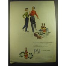 1946 PM Whiskey Advertisement