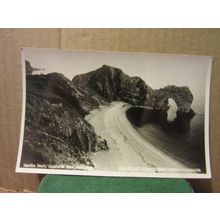 DURDLE DOOR, LULWORTH, DORSET unused postcard RP by Nigh dated 1952 #