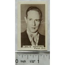 1936 Fucchino's Cinema Stars No. 25 Leslie Howard