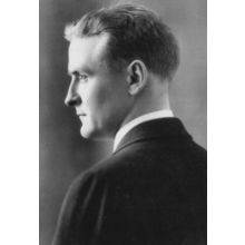 F Scott Fitzgerald Great Gatsby Book Author Stunning Portrait Postcard