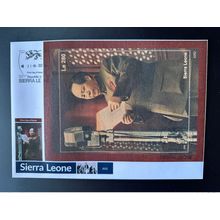 Sierra Leone 2022 Mi. Bl. 2462 FDC Mao Tsé-Tung Zedong Chine Wooden Wood Bois